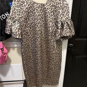Banana Republic Animal Print Dress
